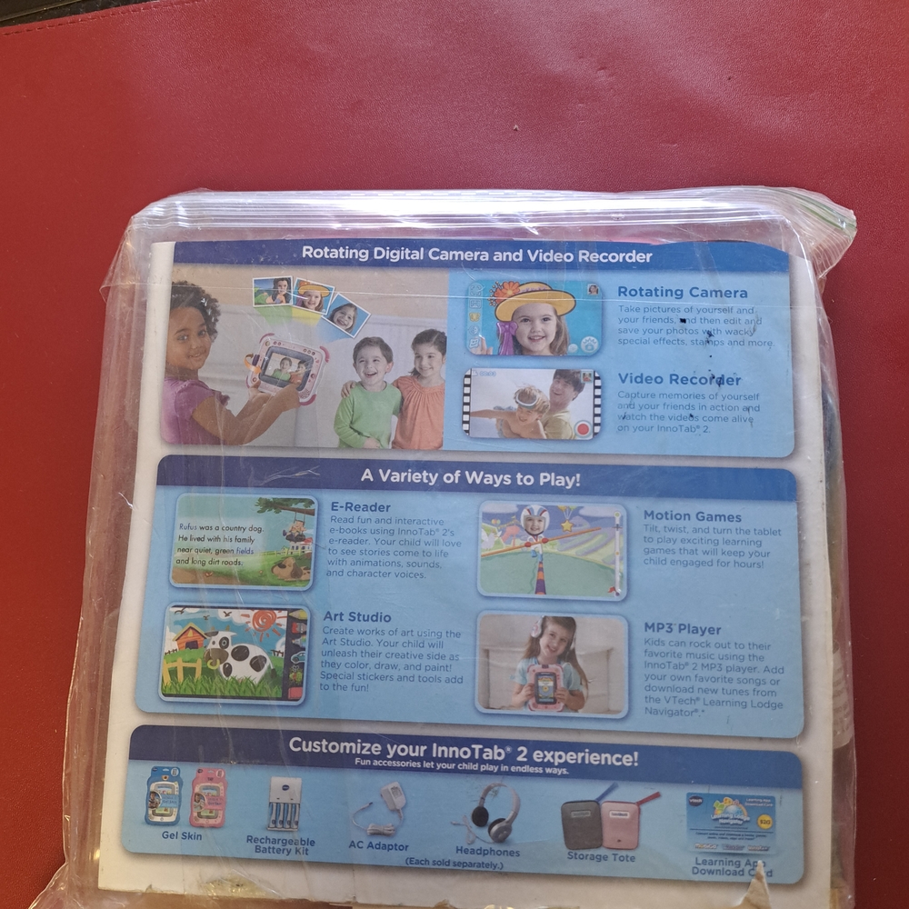 VTech InnoTab 2 Pink Tablet - Picture 2 of 2